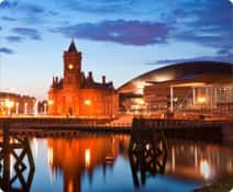 Cardiff Bay Cityscape Cardiff Bay Cityscape