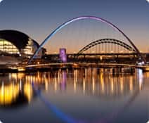 Tyne Bridge and Millennium Bridge Newcastle Tyne Bridge and Millennium Bridge Newcastle