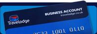 Image of the Travelodge Business Account Card