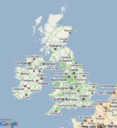 Map Uk