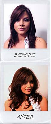 Before and after photos
