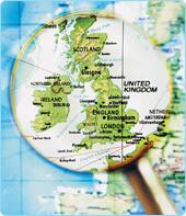 The UK under a magnifying glass