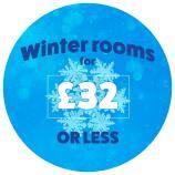 Winter rooms for £32 or LESS