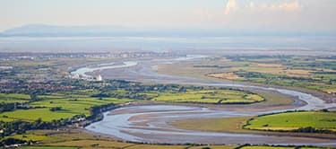 River wyre near Fleetwood River wyre near Fleetwood