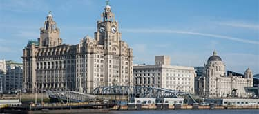 Liverpool buildings waterfront image