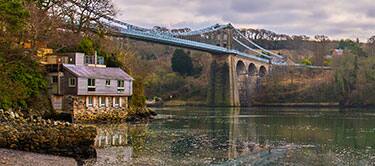 menai bridge, bangor