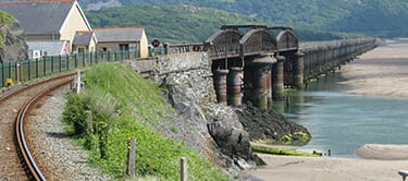 Barmouth Railway bridge Barmouth Railway bridge