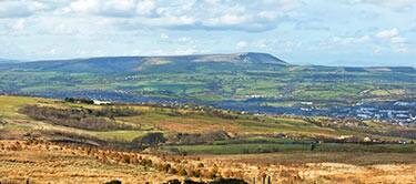 Countryside outside Burnley