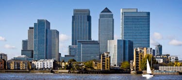 Canary Wharf Skyline Canary Wharf Skyline