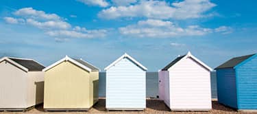 Seaside beach huts Seaside beach huts