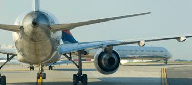 Aeroplanes at airport Aeroplanes at airport