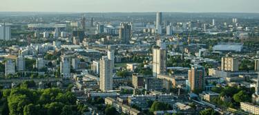 Stratford aerial view Stratford aerial view