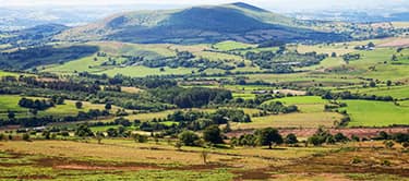 view of rural shropshire