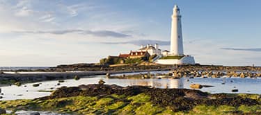 st mary's lighthouse at whitley bay